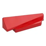 Brick Wedged, Sloped 1 x 5 x 1 1/3 Right, Red