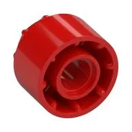 Technic Driving Ring Extension, 8 Ridges, Red