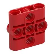 Technic Connector Beam 3 x 3, Red