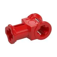 Technic Axle Connector with Axle Hole [Reinforced], Red