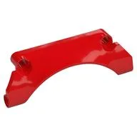 Technic Panel Car Mudguard Arched 9 x 2 x 3 #30, Red
