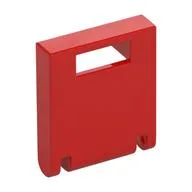 Box 2 x 2 x 2 Door with Slot, Red