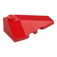 Brick Wedged, Sloped 4 x 2 Triple Right, Red