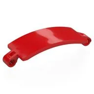 Technic Panel Curved 3 x 9, Red