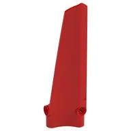 Technic Panel Fairing Long Smooth Inverted, Side A #40, Red