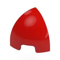 Brick Round Curved 1 x 1 x 1 Quarter Dome, Red