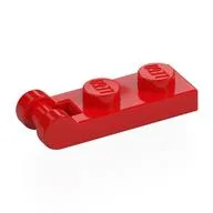 Plate Special 1 x 2 with Handle on End [Closed Ends], Red