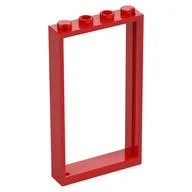 Door Frame 1 x 4 x 6 Type 2, Red