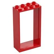 Door Frame 2 x 4 x 6, Red