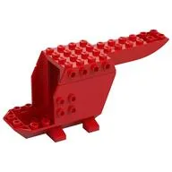 Helicopter Body 4 x 14 x 5, Red