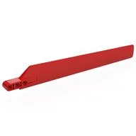 Rotor Blade 3 x 19 with 3 Holes, Red