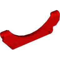 Technic Panel Car Mudguard Arched 9 x 1 x 3, Red