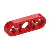 Technic Beam 1 x 3 Thin, Red