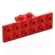 Bracket 1 x 2 - 2 x 6, Red