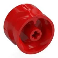 Gear Shifter with Groove, 9 Steps, 1/2/3 Marking, Red