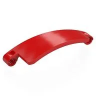 Technic Panel Curved 3 x 9 x 2 Tapered, Right, Red