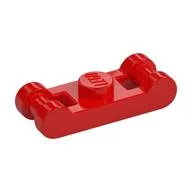 Plate Special 1 x 1 with Handle on 2 Ends, Red