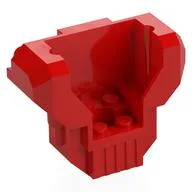 Brick Special, Mech Body 3 x 6 x 4, Red