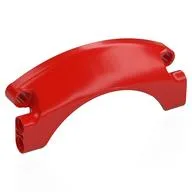 Technic Panel Car Mudguard Arched 9 x 4 x 2, Arched Top, Red