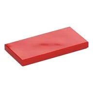 Tile 2 x 4 with Groove, Red