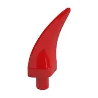 Animal Body Part, Barb / Claw / Tooth / Talon / Horn, Medium, Red