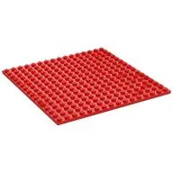 Plate 16 x 16, Red