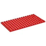 Plate 8 x 16, Red