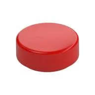 Tile Round 1 x 1, Red