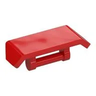 Spoiler 2 x 4 with Handle [Plain], Red