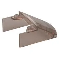 Windscreen 5 x 4 x 1 1/3, Trans-Brown