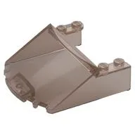 Windscreen 6 x 6 x 1 2/3, Trans-Brown