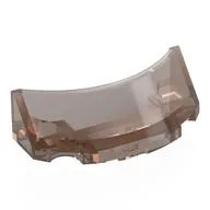 Windscreen 2 x 4 Half Dome, Trans-Brown