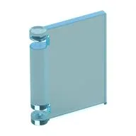 Book Cover [Plain], Trans-Light Blue