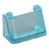 Windscreen 2 x 4 x 2, Trans-Light Blue