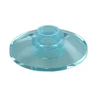 Dish 2 x 2 Inverted [Radar], Trans-Light Blue