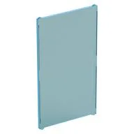 Glass for Window 1 x 4 x 6, Trans-Light Blue