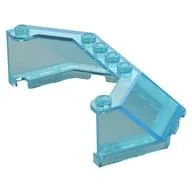 Windscreen 5 x 8 x 2, Trans-Light Blue