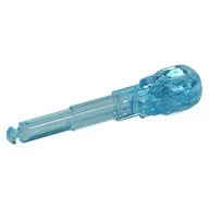 Projectile, Arrow with Shaft, Trans-Light Blue Liquid Shaped End, Trans-Light Blue