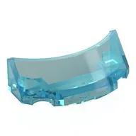 Windscreen 2 x 4 Half Dome, Trans-Light Blue