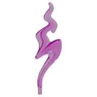 Energy Effect, Flame, Squiggly, Trans-Dark Pink