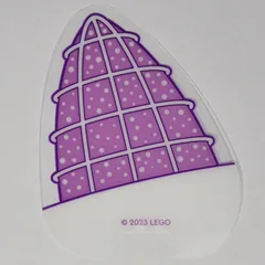 Cat Ear, Medium Lavender Windows Print, Trans-Clear