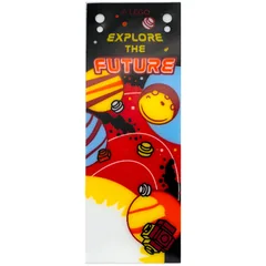 Banner, 'EXPLORE THE FUTURE' Space Print, Trans-Clear