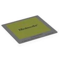 Plastic Sheet with Lenticular Image with Gameboy Screen, Loading Screen, 'NINTENDO' Print, Trans-Clear
