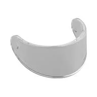 Headwear Accessory Visor For Standard Helmet, Trans-Clear