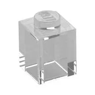 Brick 1 x 1, Trans-Clear