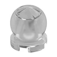 Equipment Crystal Ball Globe 2 x 2 x 2, Trans-Clear