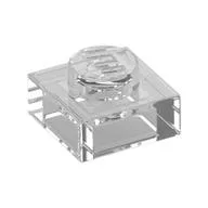 Plate 1 x 1, Trans-Clear