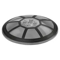 Dish 8 x 8 Inverted (Radar) with TIE Interceptor Cockpit Print, Trans-Clear