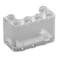 Windscreen 2 x 4 x 2 Vertical, Trans-Clear