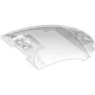 Windscreen 6 x 8 x 2 Curved, Trans-Clear